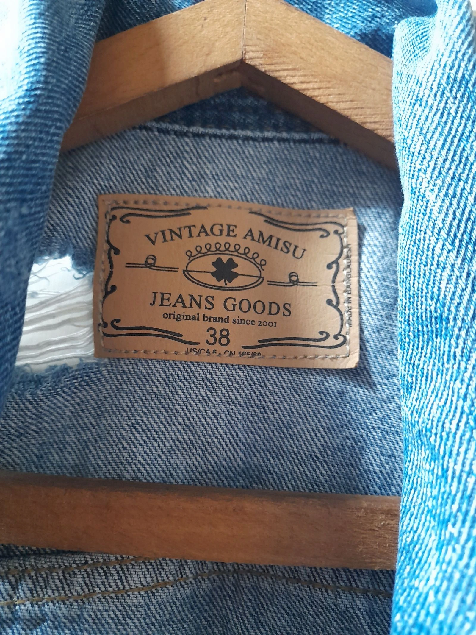Chaqueta vaquera sin mangas talla 38 – photo 3